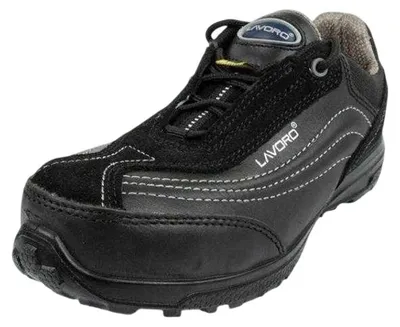 Produktbild von Lavoro - Logo Sneaker für Herren, Leder PP11656 (37 EU) (Schwarz)