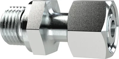 Produktbild von Riegler Einstellbare gerade Einschraubverschraubung, G 1/2a., Rohr-AØ12mm, Stahl verz., PN 630