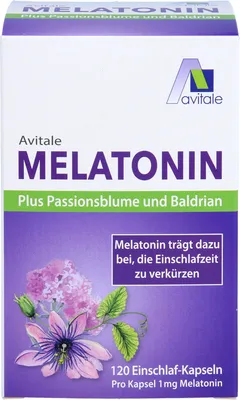 Zdjęcie produktu dla Melatonina+Passionsblume+Baldrian, 120 St KAP