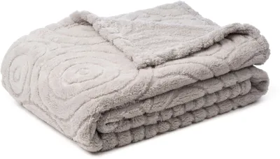 Produktbild von GÖZZE Wohndecke Faro" silber 150x200 cm"