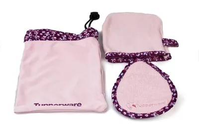 Image de TUPPERWARE FaserPro Kit de démaquillage (3 pièces) rose