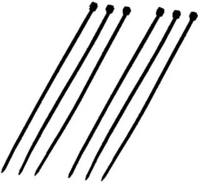 Produktbild von DATACOM Spannband (2,5x100) schwarz 100St.