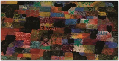 Produktbild von Coloray Bild aus Leinwand 120x60 Leinwand Dekoration - Tief Pathos Paul Klee