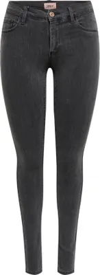 Image de Jeans skinny Only Rain Life, gris, taille L / 34, femme, gris, taille L