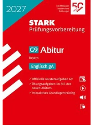 Produktbild von STARK Englisch gA - Abitur 2027 Bayern - Prüfungsvorbereitung