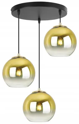 Produktbild von Hängelampe Deckenleuchter Golden Lampenschirm 15 cm
