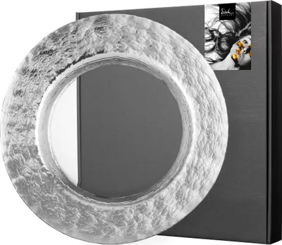 Produktbild von Eisch Vorteilset 12 Stück Platzteller 515/34cm im Geschenkkarton COLOMBO SILBER 45651534 und Geschenk + Spende
