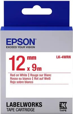 Image de Epson LK-4WRN ruban d'étiquette