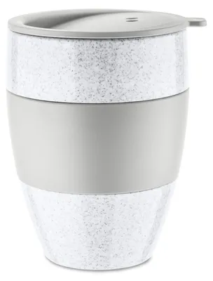 Thermobeker 400 ml, Isolierbecher, bruchfest, spülmaschinengeeignet, Grau
