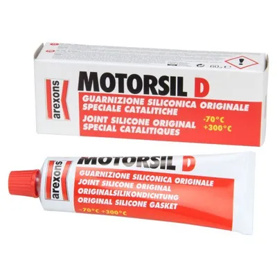 Produktbild von Arexons Motorsil D Silikon Dichtmasse 300° C rot 60g für Motor Getriebe