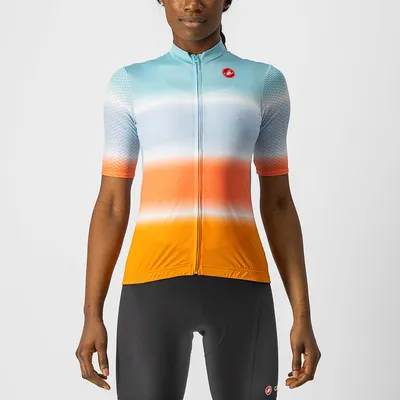Obrázek produktu pro Castelli Dolce cyklistický dres s krátkým rukávem modrý S žena modrý S