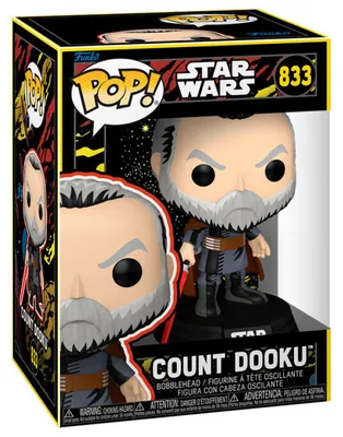 Zdjęcie produktu dla Gwiezdne Wojny: Niech czwartego maja POP! Figurka winylowa Hrabia Dooku (Retro) 9 cm