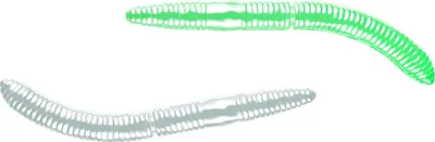 Produktbild von Libra Lures Fatty D´Worm (Glow UV Green)