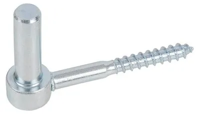 Image de ALBERTS Gond Crochet de porte à visser Acier galvanisé Broche Ø 14 mm Longueur 105 mm
