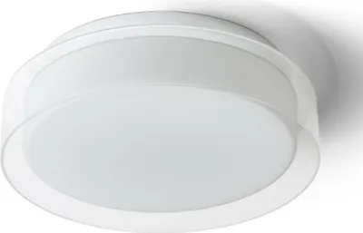 Obrázek produktu pro VENICE LED 30 stropní čiré sklo/opálové sklo/chrom 230V LED 12W IP44 3000K