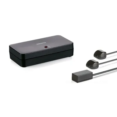 Produktbild von Infrarotverlängerung - Marmitek Invisible Control 6 XTRA - Bedienen von Geräte in einem geschlossenen Schrank - kompatibel mit allen europäischen TV Decodern - extra kleiner Empfänger - Blaster LED