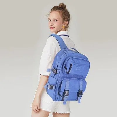 Productafbeelding van Lichtgewicht Waterbestendige Schoolrugzak voor Meisjes en Jongens - Casual Reizen en Daggebruik