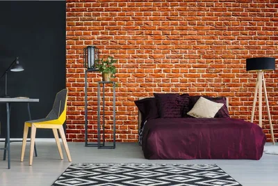 Produktbild von Vlies Fototapete BLOCKWAND IM VINTAGE-STIL 375 x 250 cm (inkl. Kleister) - Vlies Tapete, Wandtapete, Wandbilder - Tapete für Wohnzimmer Schlafzimmer, Büro, Küche - Montagefertig