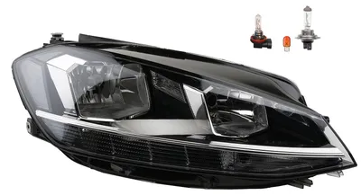Produktbild von Scheinwerfer rechts passend für VW Golf VII 5G1 01/17- TFL LED mit Leuchtmitteln 9545107 5G1941006D Johns