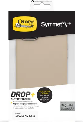 Image de Coque Otterbox Symmetry Plus pour iPhone 14 Plus Beige