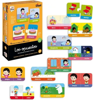 Image de Diset Les contraires Multicolore Multicolore One Size