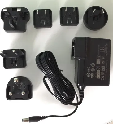 Produktbild von Evoko Externes Netzteil zur alternativen Stromversorgung von Naso (37ERM2001), AC-DC Adapter mit 12 V DC max. 1.25A, inkl deutschem Schukostecker (ENX1014)