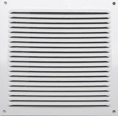 Produktbild von Lüftungsgitter aus lackiertem Aluminium, L.17 x B.17 cm