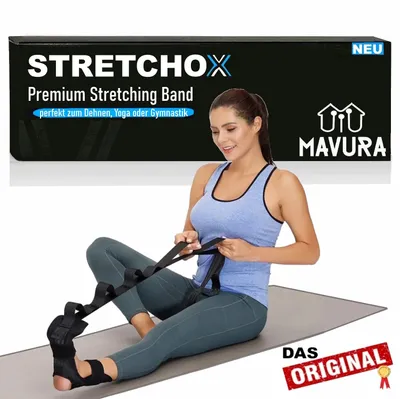 Produktbild von STRETCHOX Stretching Band Jóga Fitness Noha Stretching Strap Stretch Belt Belt