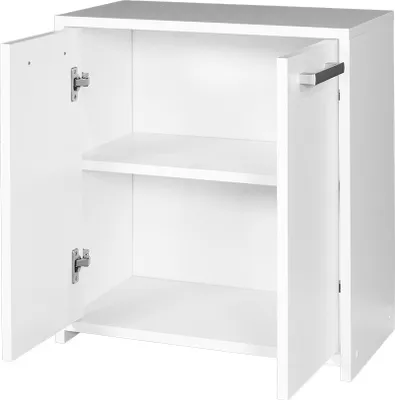 Produktbild von Unterschrank Cerri 05, Farbe: Weiß - 60 x 56 x 30 cm (H x B x T)
