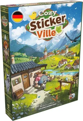 Produktbild von Unexpected Games Cozy Stickerville