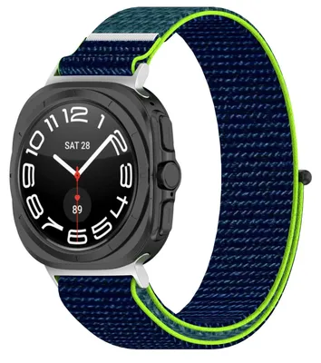 Immagine prodotto di Per Samsung Galaxy Watch Ultra 47 mm Design elasticizzato Nylon Velcro Sport Arm Band M9