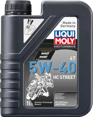Produktbild von LIQUI MOLY 4T 5W-40 HC Street 1 Liter