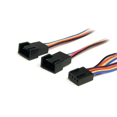 Immagine prodotto di StarTech.com Cavo sdoppiatore per alimentatore ventola 4 pin 12'' - F/M