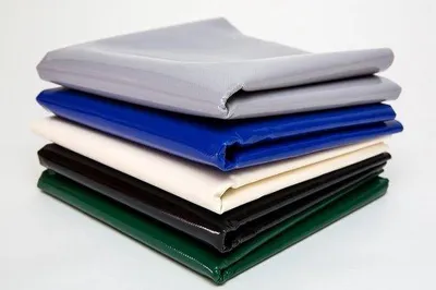 Productafbeelding van Afdekzeil Waterdicht - PVC Vrachtwagenzeil 450 g/m² - UV-gestabiliseerd - Scheurvast - Duurzaam - 3 m Breed - Zeil