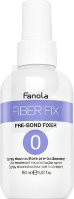 Produktbild von Fanola Fiber Fix Pre-Bond Fixer No.0 kräftigendes Spray ohne Spülung für gefärbtes Haar 150 ml