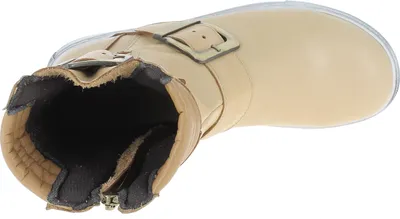 Produktbild von Andrea Conti Damen Stiefelette Leder Biker Boot Riemen Schnalle 0346833, Größe:38 EU, Farbe:Braun