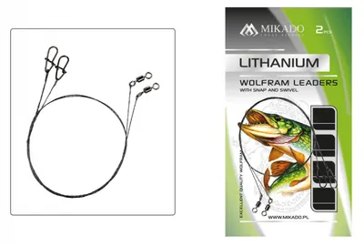 Produktbild von Mikado Tungsten Vorfachschnüre 25 Cm Silber 10 kg Silber 10 kg