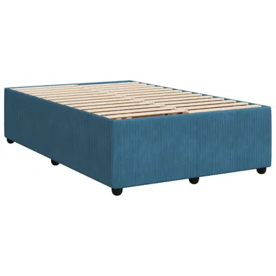 Obrázok produktu pre Rám postele modrá 120x200 cm zamat
