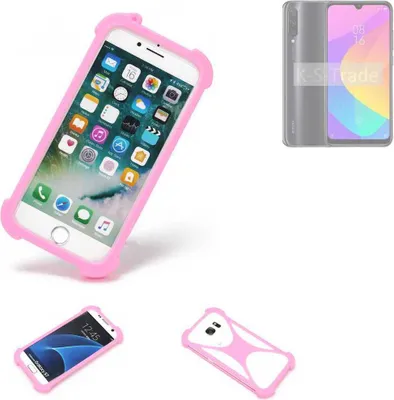 Produktbild von K-S-Trade Handy Hülle kompatibel mit Xiaomi Redmi A3 Schutz Hülle Bumper Silikon Schutz Hülle Cover Case Silikoncase Silikonbumper TPU Softcase