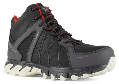 Image de Chaussures de sécurité montantes Trail noire/rouge T.45 - REEBOK - IB1052S3