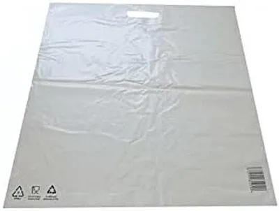 Obrázek produktu pro Plastové tašky – materiál COEX – nákupní tašky – 38 x 45 cm – bílé