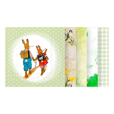 Produktbild von VBS Servietten-Set "Ostern", 20 Stück