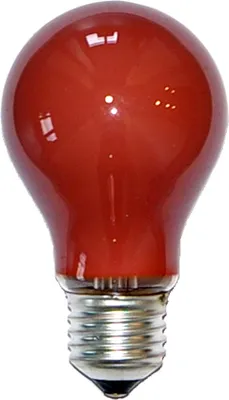 Produktbild von Glühbirne 25W E27 ROT Glühlampe 25 Watt Glühbirnen Glühlampen bunt