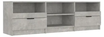 Productafbeelding van vidaXL TV-kast, betonkleur, 150x33,5x45 cm, houtvezelplaat