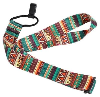 Produktbild von Verstellbarer Nylon-Universal-Ukulelengurt mit Haken für Mini-Gitarre