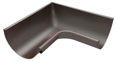 Produktbild von Zambelli Innenwinkel 90° Stahl braun NW 153 mm Größe 333