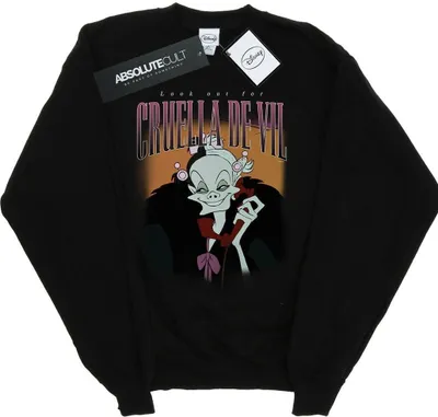 Produktbild von Disney - Sweatshirt für Damen BI12809 (M) (Schwarz)