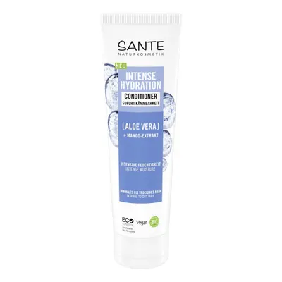Zdjęcie produktu dla ODŻYWKA NAWILŻAJĄCA DO WŁOSÓW SUCHYCH ALOES I MANGO 150 ml - SANTE