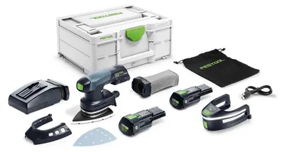 Image de Ponceuse delta sans fil DTSC 400 3.0 I-PLUS - FESTOOL - systainer - 578848
