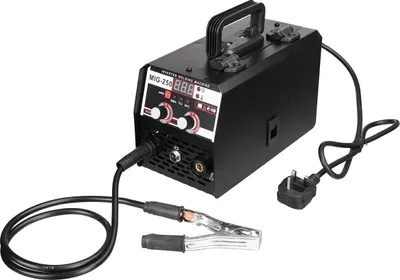 Produktbild von 3-in-1 Schweißgerät - MIG/TIG Inverter - Gasloses Fülldrahtschweißen - 200A 220V - LED-Display - EU-Stecker